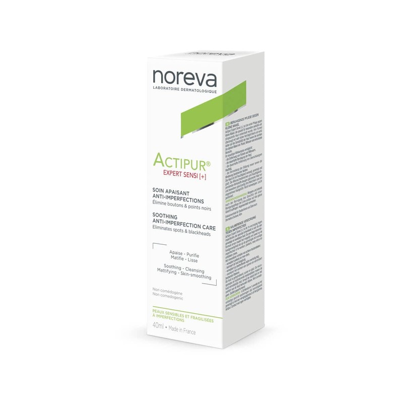 Noreva Actipur Expert Sensi+ Soothing Treatment for Impurities, 30 ml