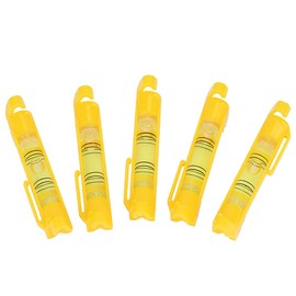 5 Piezas Nivel de Línea de Burbuja Colgante Nivel de Línea de Cuerda para Medir Oficios de Construcción, Topografía, Cubiertas de Suelo, Pisos,...    