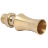 Brass Ice Tower Cedar Water Fountain Nozzle Spray Head Adjustable
