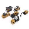 1/64 Mini Alloy Truck Engineering RC Car Toys Model Set