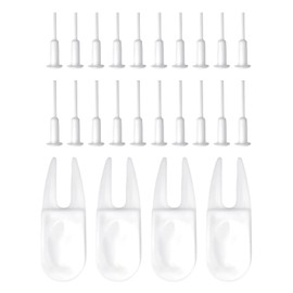 RNSKFG 24 Pieces Of Yoga Ball Gas Tug Plug, Ball Needle Plastic Plug, Yoga Ball Plug, Yoga Accessories.