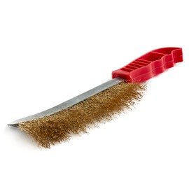 cepillo para polvo de parrilla para exteriores, 2 piezas, cepillos de alambre con mango de plástico, cepillo para polvo de barbacoa para limpieza de parrilla, óxido, rascador de parrilla, barbacoa, rejilla de hierro