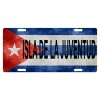 Fast Service Designs Cuba Flag Bandera LICENSE PLATE Car Truck