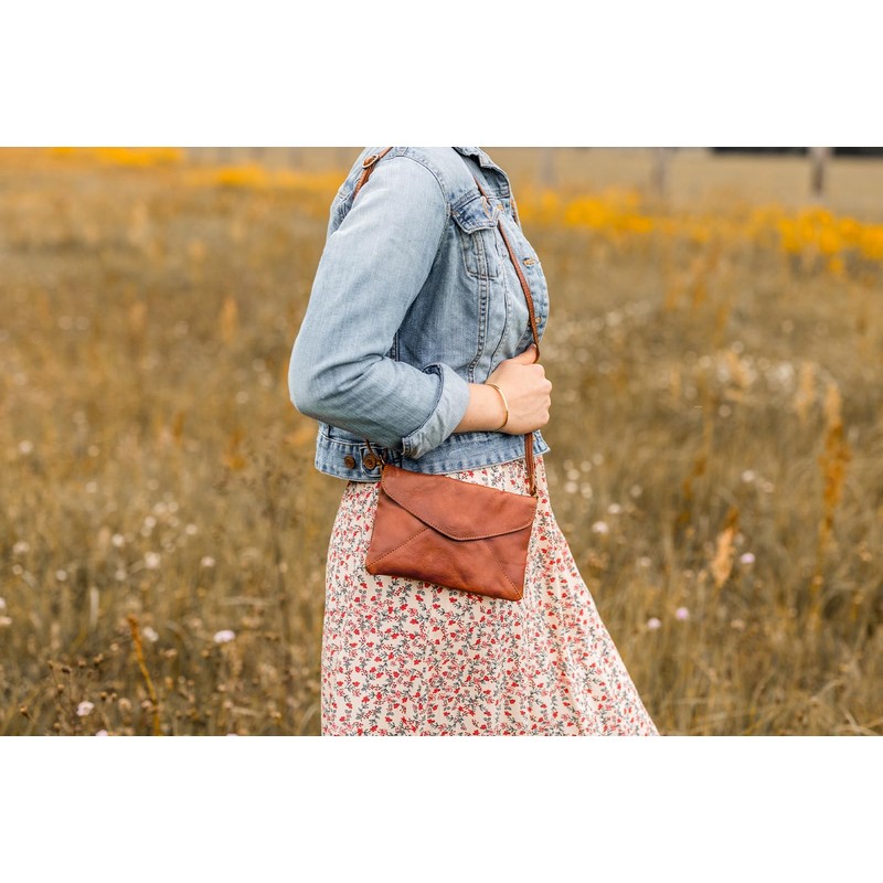 Gusti Women's Handbag Leather Karisma Shoulder Bag Handbag Vintage Brown