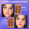 Pluffy Eyelashes, 5 Pares De Pestañas Rusas Gruesas En 8d