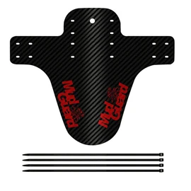 Mud Guard Wear-resistant Mudguard Mountain Accessories Professional Gears , Red , 260x220mm