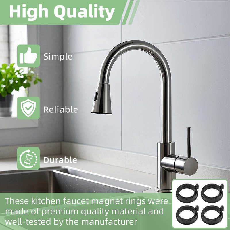 RP80977 Faucet Magnetic Ring Replacement For Delta Kitchen Faucet, Plumbing