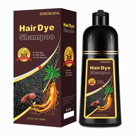 Agthyuve Wine Red Hair Dye Shampoo, Easy To Use, Semi-Permanent Color Shampoo - Lasts 30 Days, 16.9 FL Oz