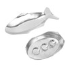 Fish Shaped Grilling Pan Uniform Heating Aluminum Alloy Fish Serving