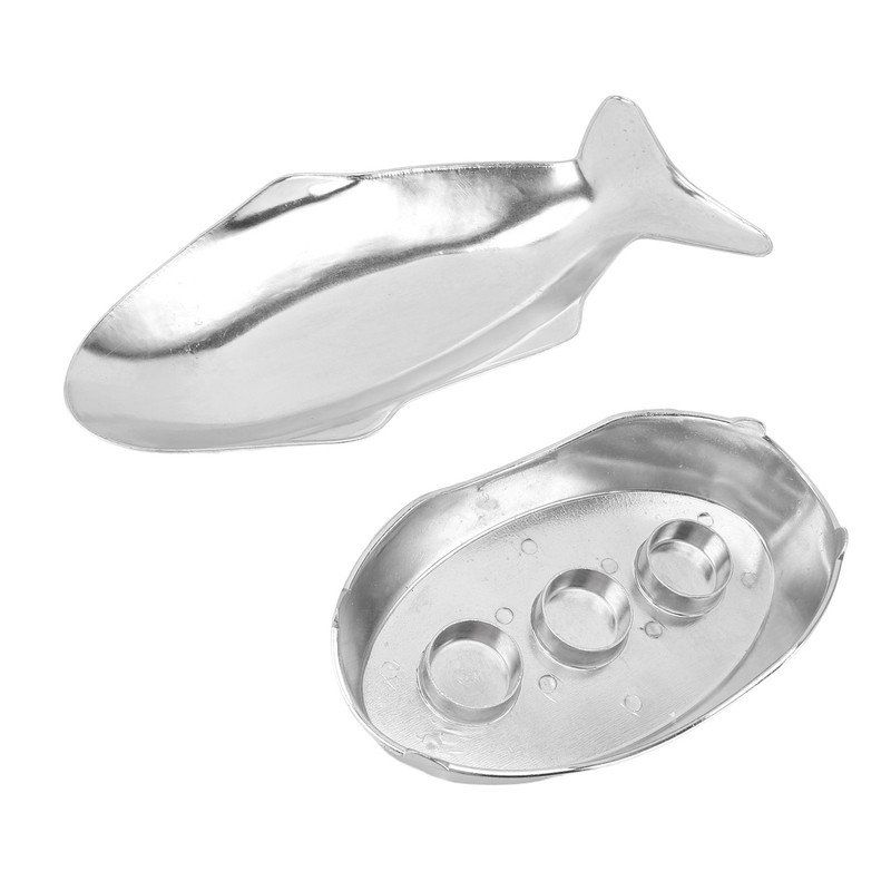 Fish Shaped Grilling Pan Uniform Heating Aluminum Alloy Fish Serving