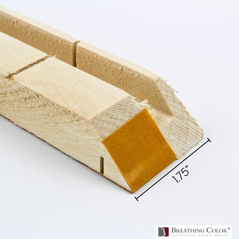 Kiln-Dried, EasyWrappe Pro 1.75" - 19", 6pk DIY Gallery Wrap