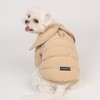 Sailor Collar Dog Jumper - Beige - M