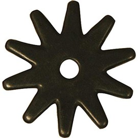 Partrade Black Satin 10 Point Rowel