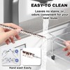 UWAYEXRA 40oz Replacement Straws 8 Pack | Tumbler Leopard Straws,