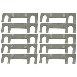 AERZETIX - C42203-10 x strip fuse - 30A - with flaps blades - for high current - fuse holder