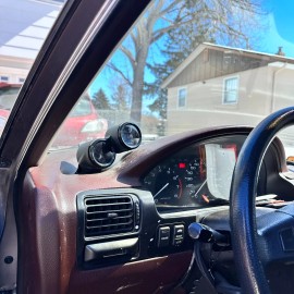 CARZDELUXE Dual gauge pod mount for 1990-1993 Accord CB7 functional defrost vent