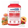 Multiblue Womens 360 Colágeno Biotina Vitaminas Mujer 90cap Sabor