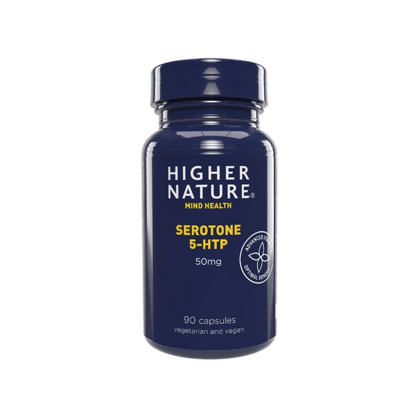 Higher Nature - Serotone 5HTP - 50mg - Psychological Support