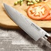 Ytuomzi Razor-Sharp Chef Knife, 8-inch High Carbon Stainless Steel Chef's