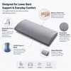 Lumbar Support Pillow for Sleeping – Memory Foam Waist Cushion