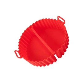 CRG Silicone Air Fryer Liners with Divider – Reusable Air Fryer Accessories for Basket Protection – Non-Stick Oven Liners – Heat Resistant Airfryer Liners – Dishwasher Safe Cooking Insert