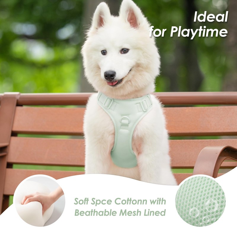 Sunraymascota No Pull Dog Harness, Puppy Vest with Front Clip