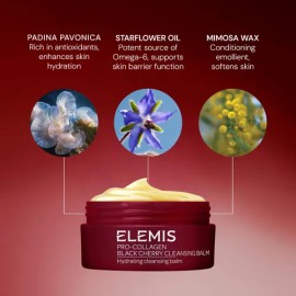 Bálsamo Limpiador Elemis Pro-collagen Black Cherry 100 G