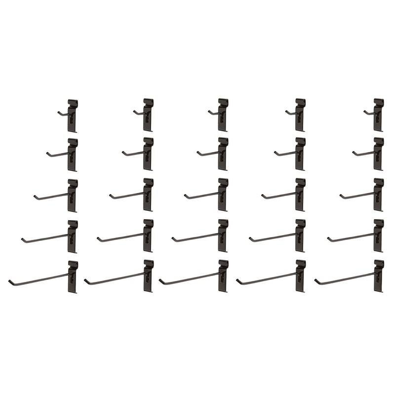 50 Gridwall Hooks - 10 Each - 2",4",6",8",10"