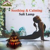 Himalayan Glow Pyramid Style Crystal Salt Lamp with Pink Salt