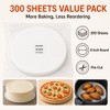 8 Inch Parchment Paper Rounds, Non-Stick, 300 Sheets