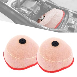 2 x motorcycle air filter, intake air filter for 85SX/XC 250EXC/EXC-F/SX-F/XC-F/XC-W/XCF-W 400EXC/SMR/XC/XC-W 520SX/MXC/EXC