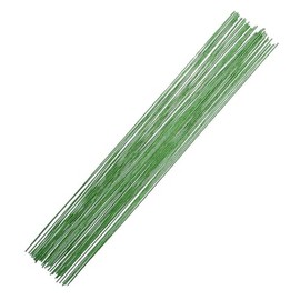 MORAINJAY Pack of 100 Flower Wire, 1 mm x 40 m Craft Wire Gauge Wire Binding Wire Set, Thin Wire, Winding Wire, Green, Flexible Paddle Wire, Florist Wire, Christmas Wreath, Garlands for Roses, Flowers