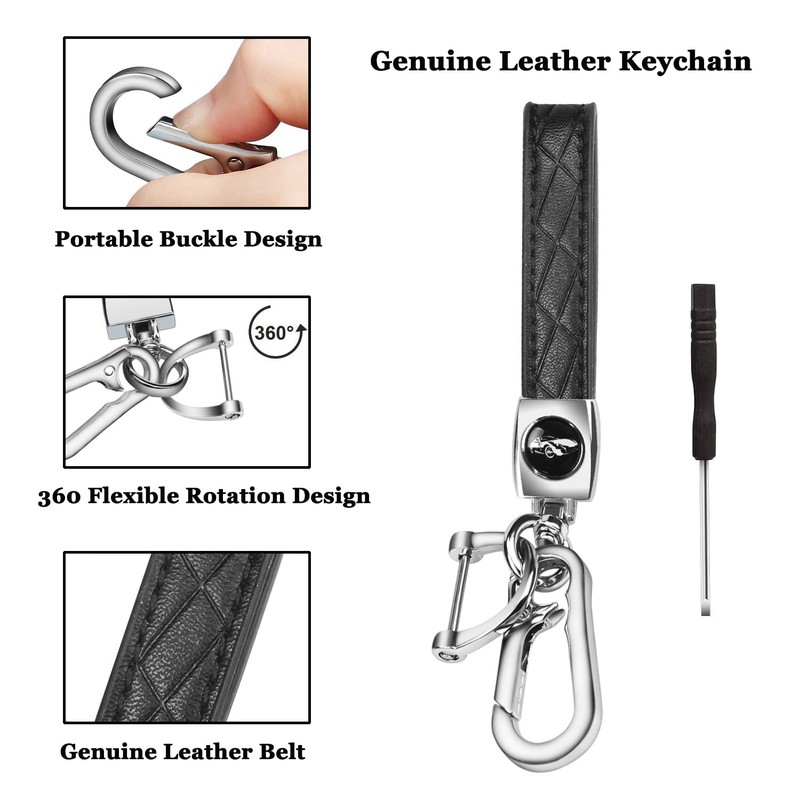 MILD EAST for GMC Key Fob Cover with Keychain,Compatible with