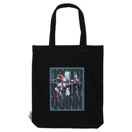 Tees Factory Joker Folie A Do Tote Bag Joker & Harley Quinn Size (H x W x D): Approx. 15.0 x 11.0 x 2.0 inches (380 x 280 x 50 mm); Handle: Length 18.1 inches (460 mm) DC-5527231JH