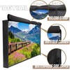 IC ICLOVER Outdoor TV Cover 70-75", 600D Heavy Duty 4