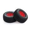 4Pcs RC Tires and Wheel for 1/14 Mojave Grom,RC Front/Rear