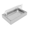GMSLuu Ice Food Serving Display Tray, Stainless Steel Buffet Condiment