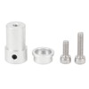 4mm Mounting Hub Universal Aluminum Alloy Motor Shaft Mounting Coupling