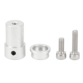 4mm Mounting Hub Universal Aluminum Alloy Motor Shaft Mounting Coupling For Omnidirectional Wheel