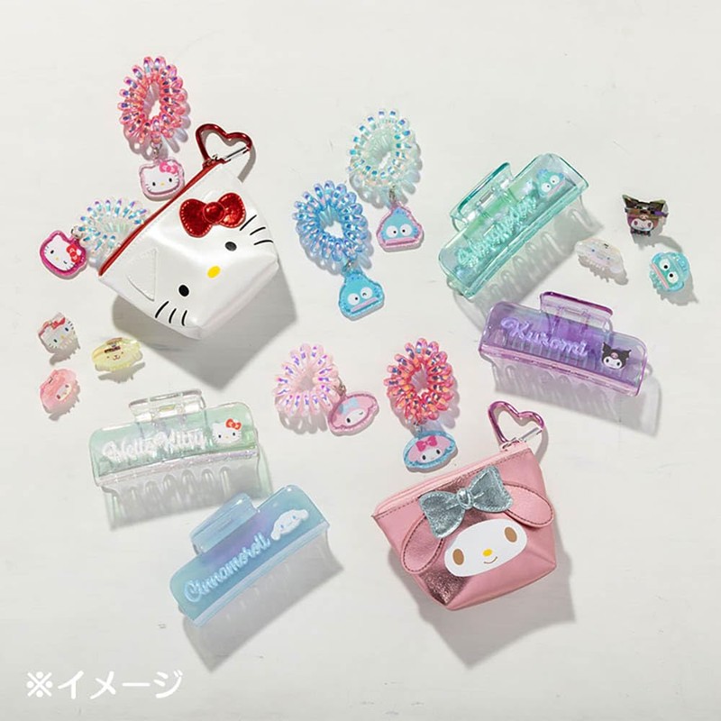 Sanrio 836851 Coil Ponytail Holder Set of 2 Hangyodong Hair