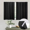 Muamar No Drill Blackout Curtain, Easy Install Window Curtain Panels,