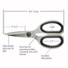 Ergo Chef All Purpose Kitchen Shears, Premium Heavy Duty Stainless-Steel