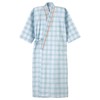 Nagaileben PG-1400(LL) Patient Clothes Yukata Type Green