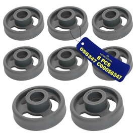 Pack of 8 Dishwasher Basket Bottom Universal with Original Code 056347 C00056347 for Indesit for Ariston Dishwasher MONTERAL