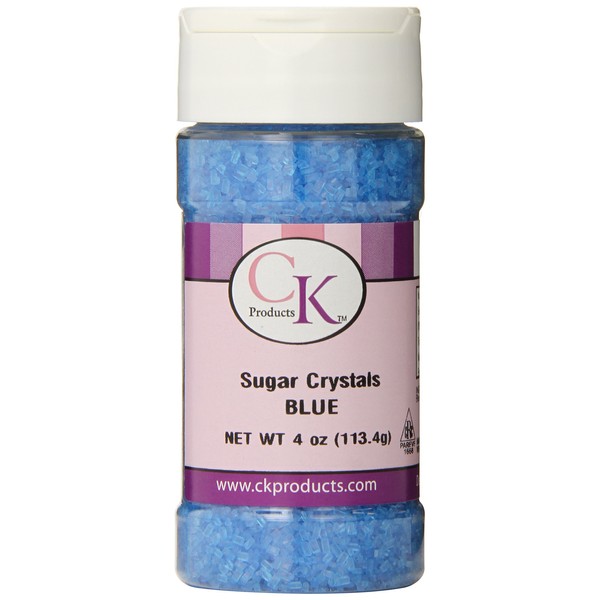CK Products 4 oz Bottle Sugar Crystal, Blue