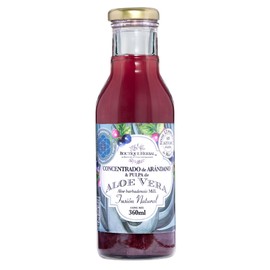 Boutique Herbal FUSIÓN Pulpa de Aloe y Concentrado de arándano 100% orgánico 360ml