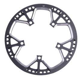 Alps2Ocean Universal Bike Chainring,BCD 130mm 52T/54T/56T/58T/60TCNC Bike Chainring with Chain Guard for 6 to 12 Speed MTB,EBike,Road Bike,City Bike,Folding Bike,Cargo