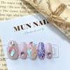Pink Ice Nail Tips - Ballerina / 핑크얼음 네일팁 -