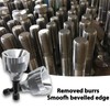 Deburring External Chamfer Tool, HSS Hex Shank Remove Burr Tools
