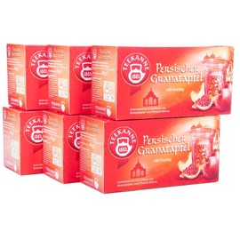 Teekanne Persian Pomegranean Apple, Pack of 6 (6 x 20 Tea Bags)